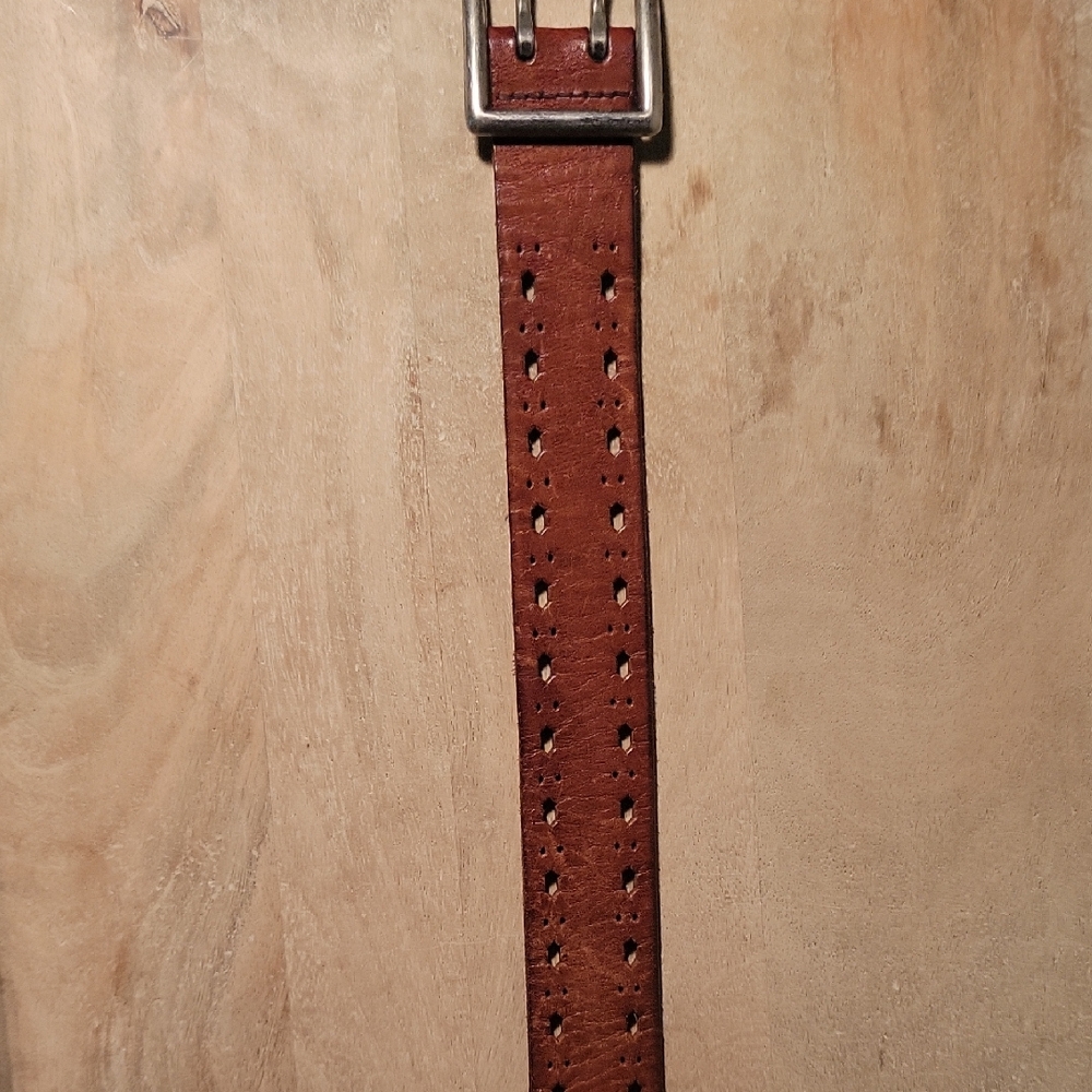 Women's Brown Leather Belt